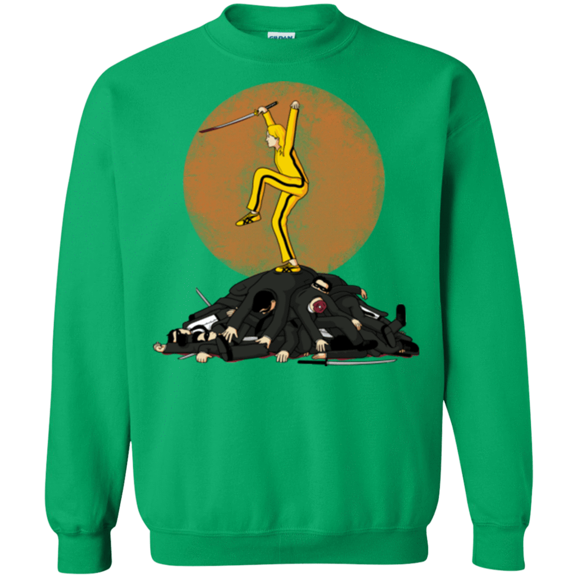 Sweatshirts Irish Green / Small Karate Bill Crewneck Sweatshirt