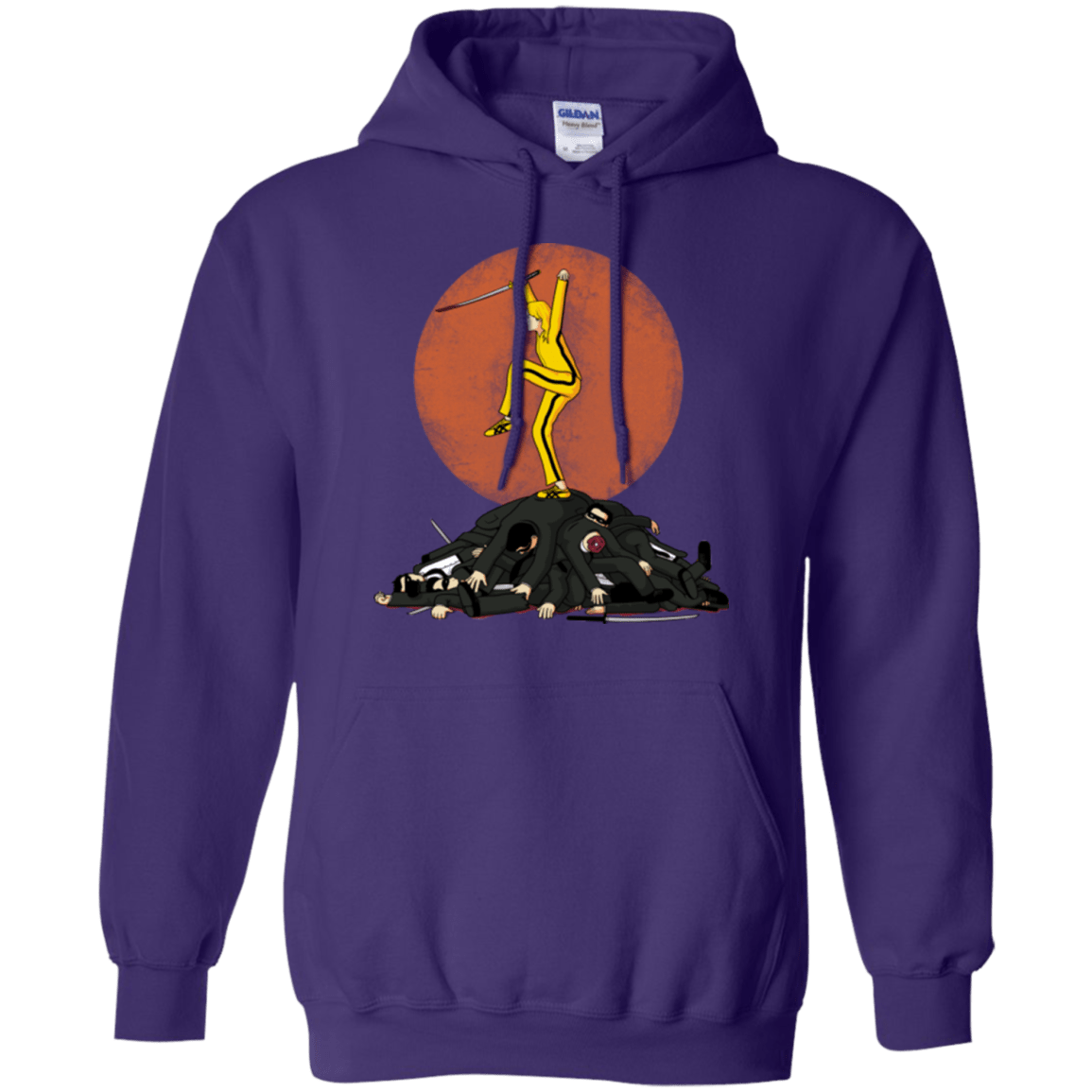 Sweatshirts Purple / Small Karate Bill Pullover Hoodie