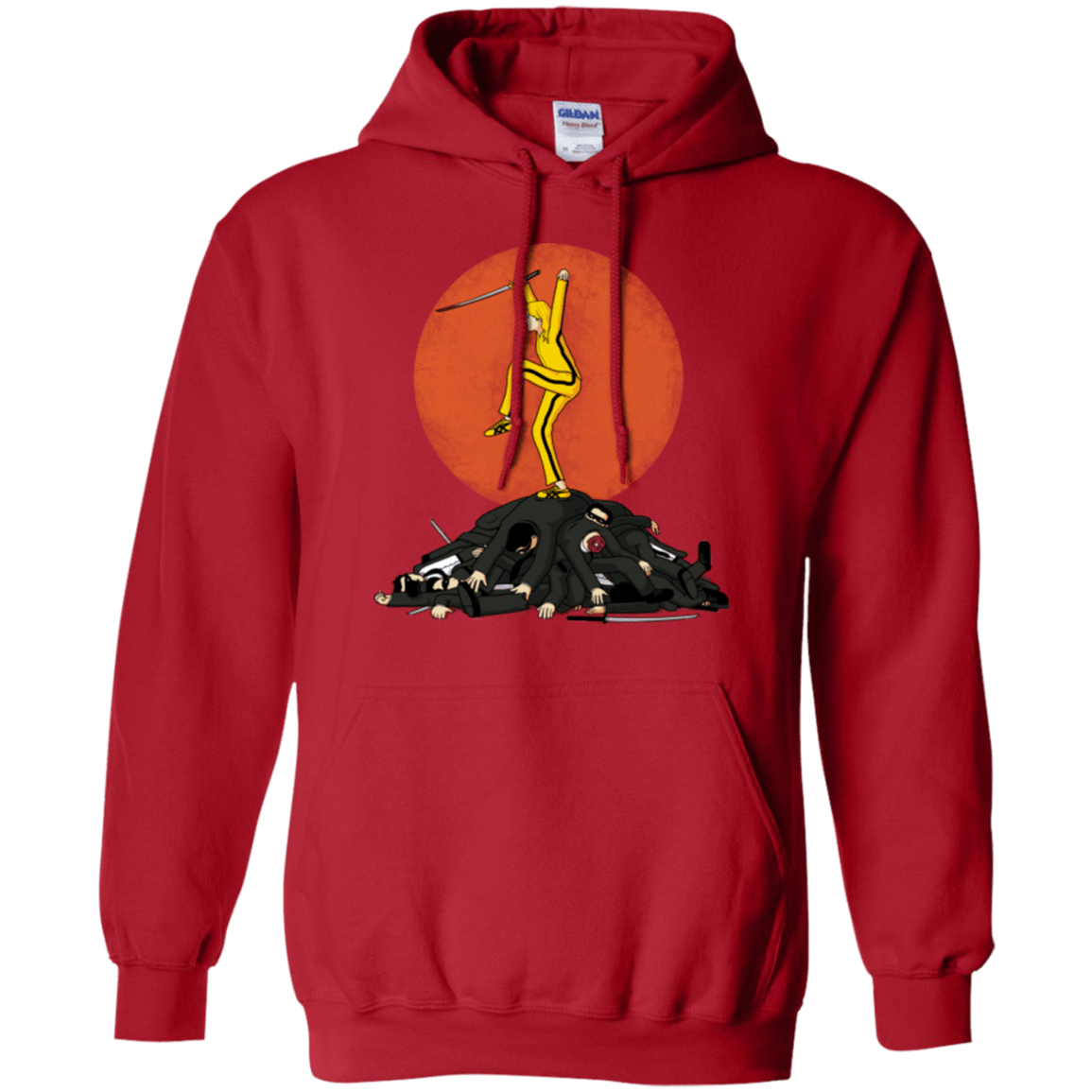 Sweatshirts Red / Small Karate Bill Pullover Hoodie