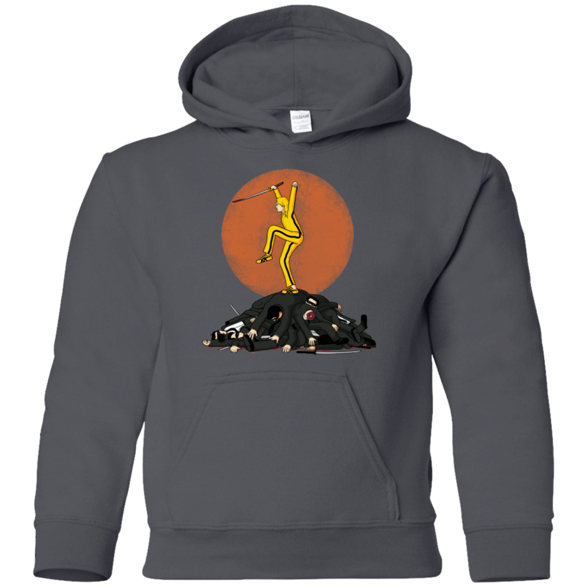 Sweatshirts Charcoal / YS Karate Bill Youth Hoodie