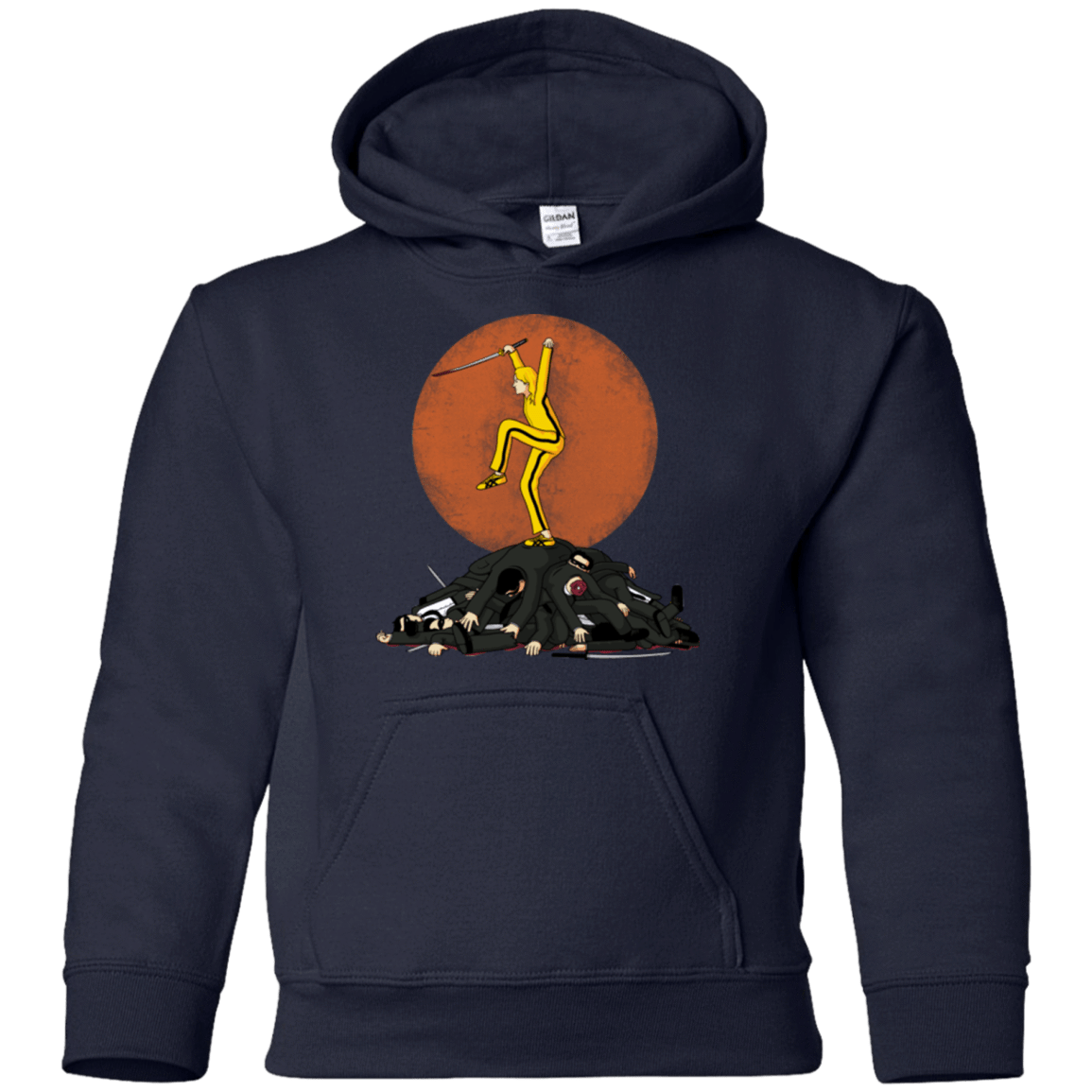 Sweatshirts Navy / YS Karate Bill Youth Hoodie