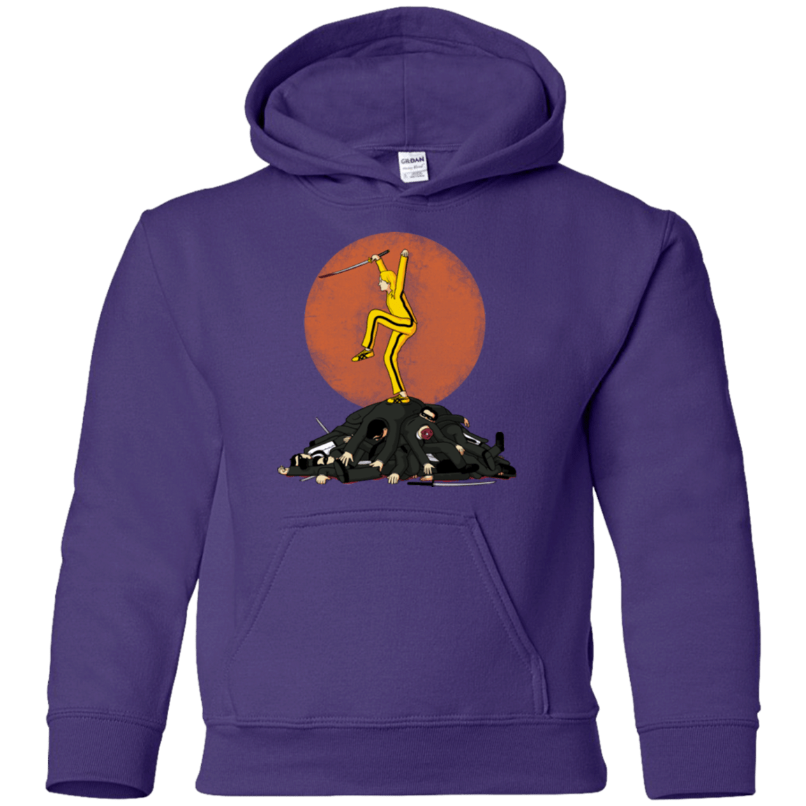 Sweatshirts Purple / YS Karate Bill Youth Hoodie