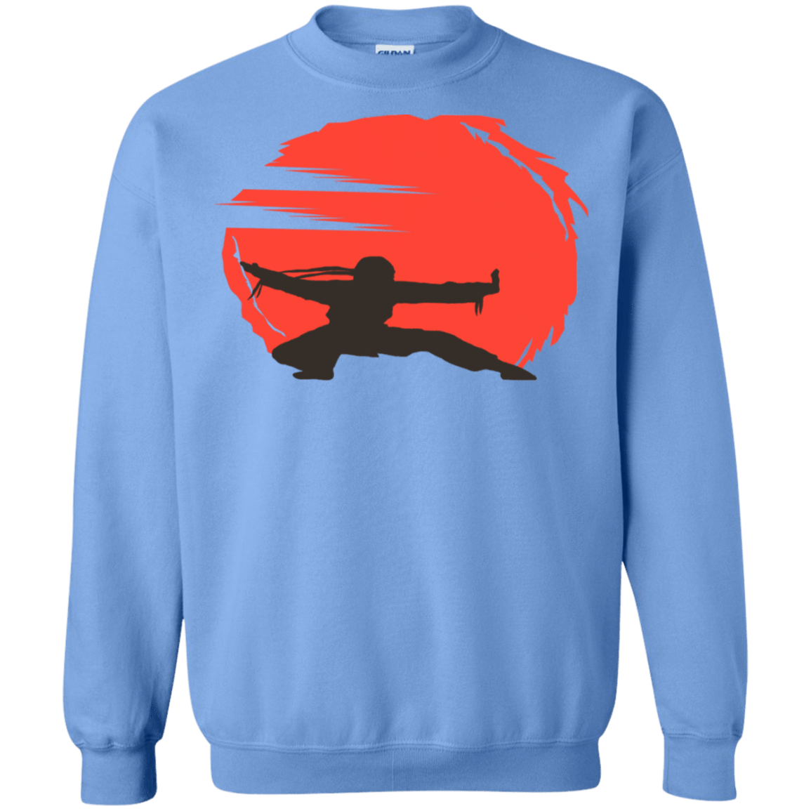 Sweatshirts Carolina Blue / S Karate Crewneck Sweatshirt
