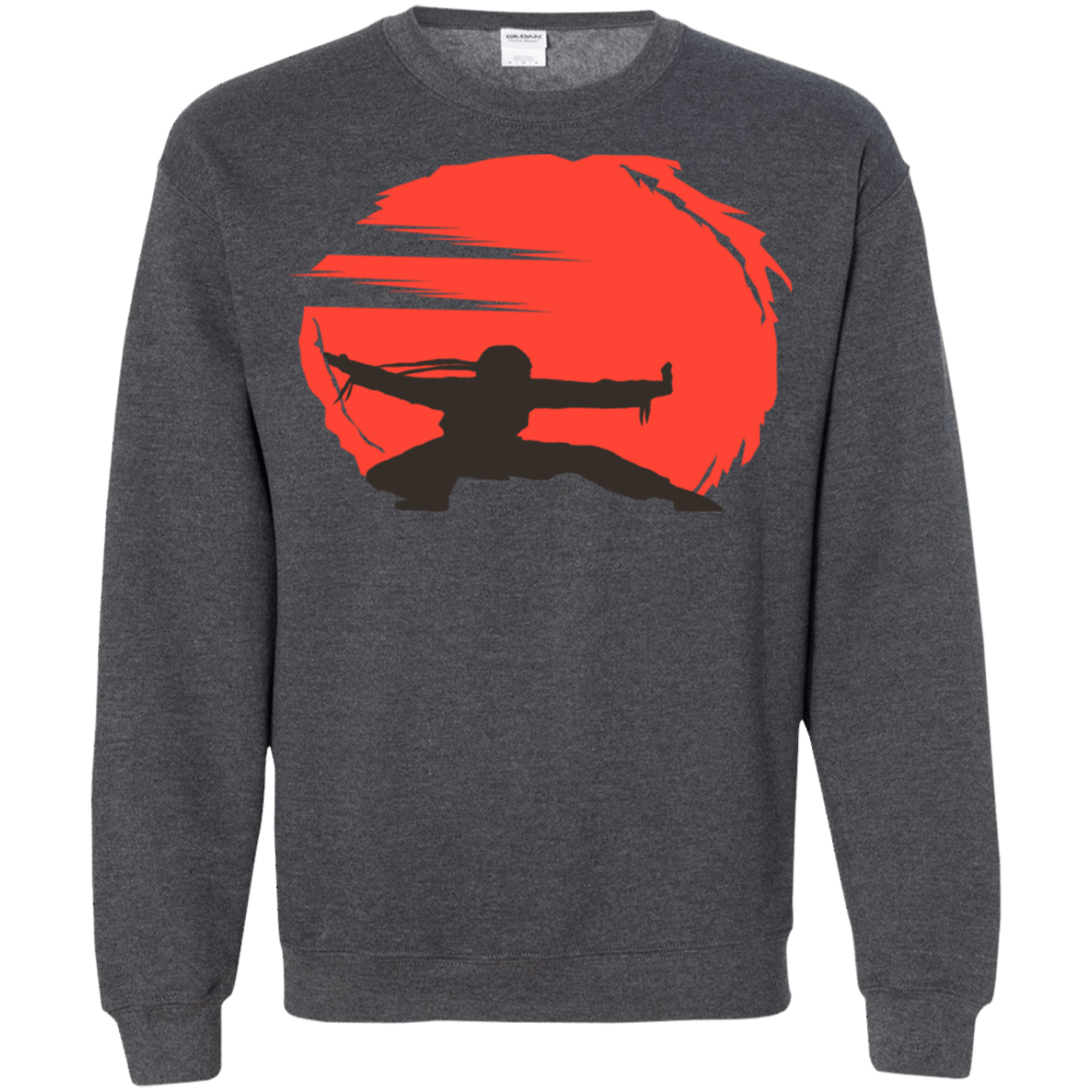 Sweatshirts Dark Heather / S Karate Crewneck Sweatshirt