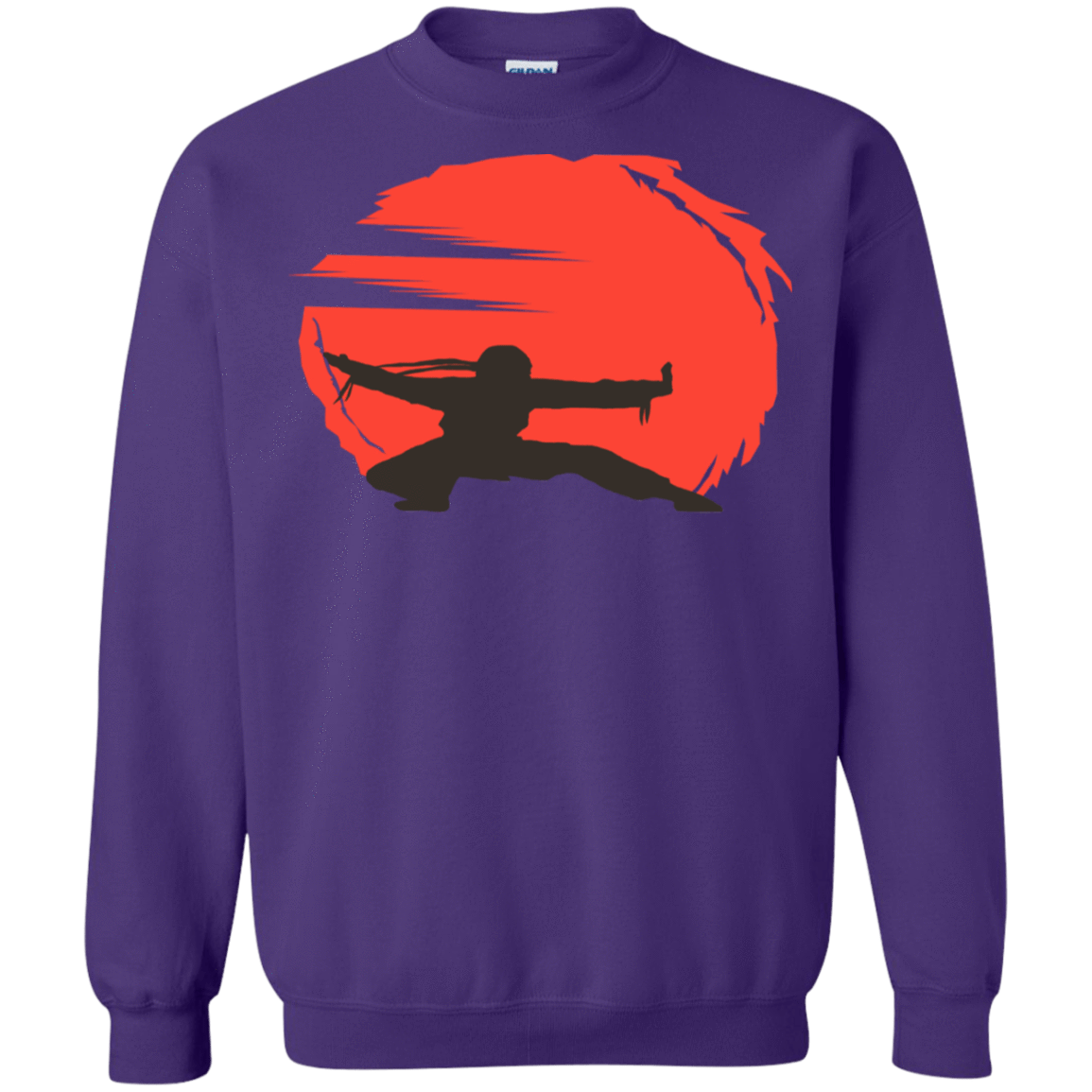 Sweatshirts Purple / S Karate Crewneck Sweatshirt
