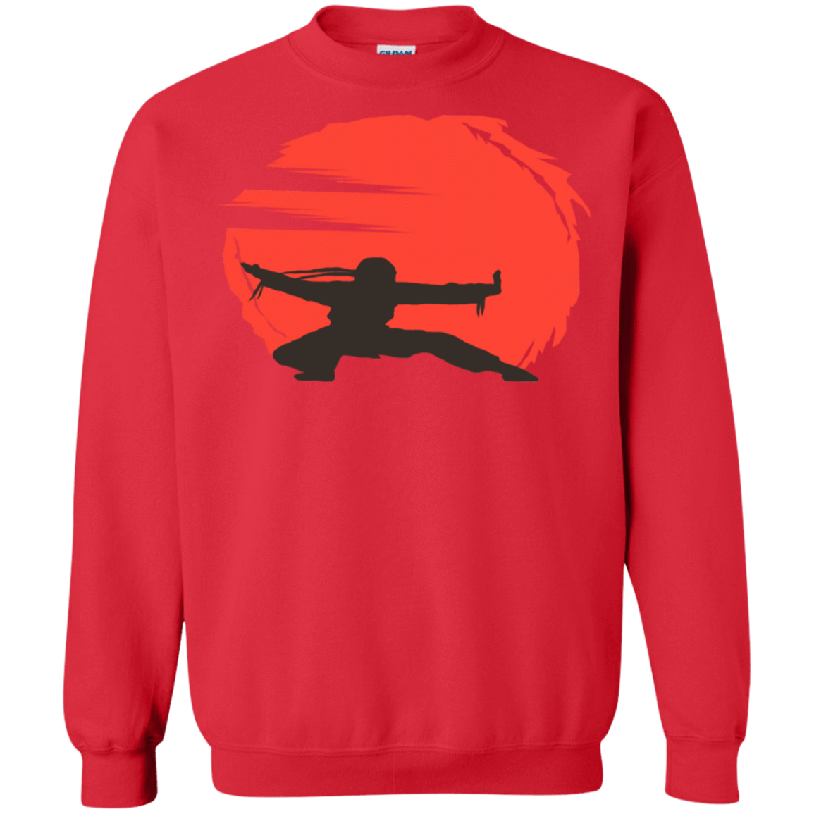 Sweatshirts Red / S Karate Crewneck Sweatshirt