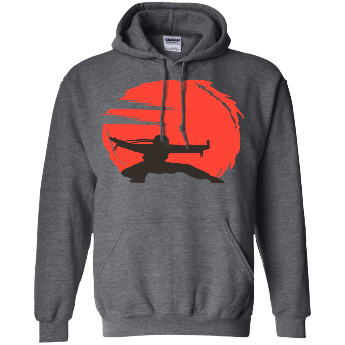Sweatshirts Dark Heather / S Karate Pullover Hoodie