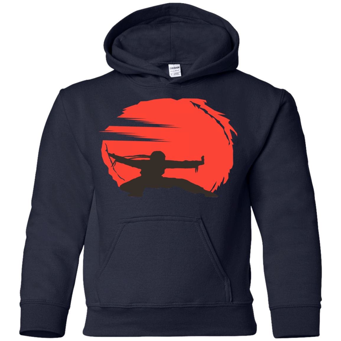 Sweatshirts Navy / YS Karate Youth Hoodie