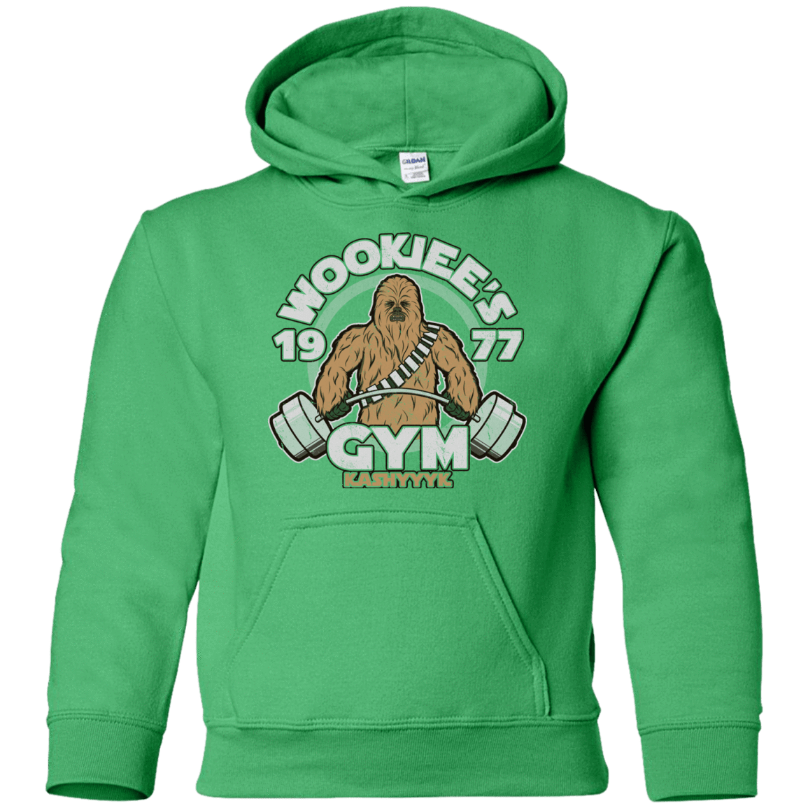 Sweatshirts Irish Green / YS Kashyyyk Gym Youth Hoodie
