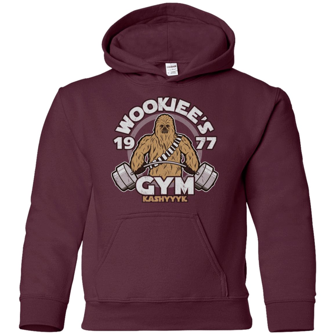 Sweatshirts Maroon / YS Kashyyyk Gym Youth Hoodie