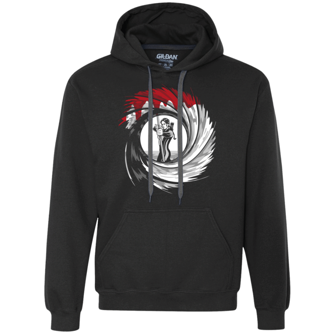 Sweatshirts Black / Small Kat Shot Premium Fleece Hoodie