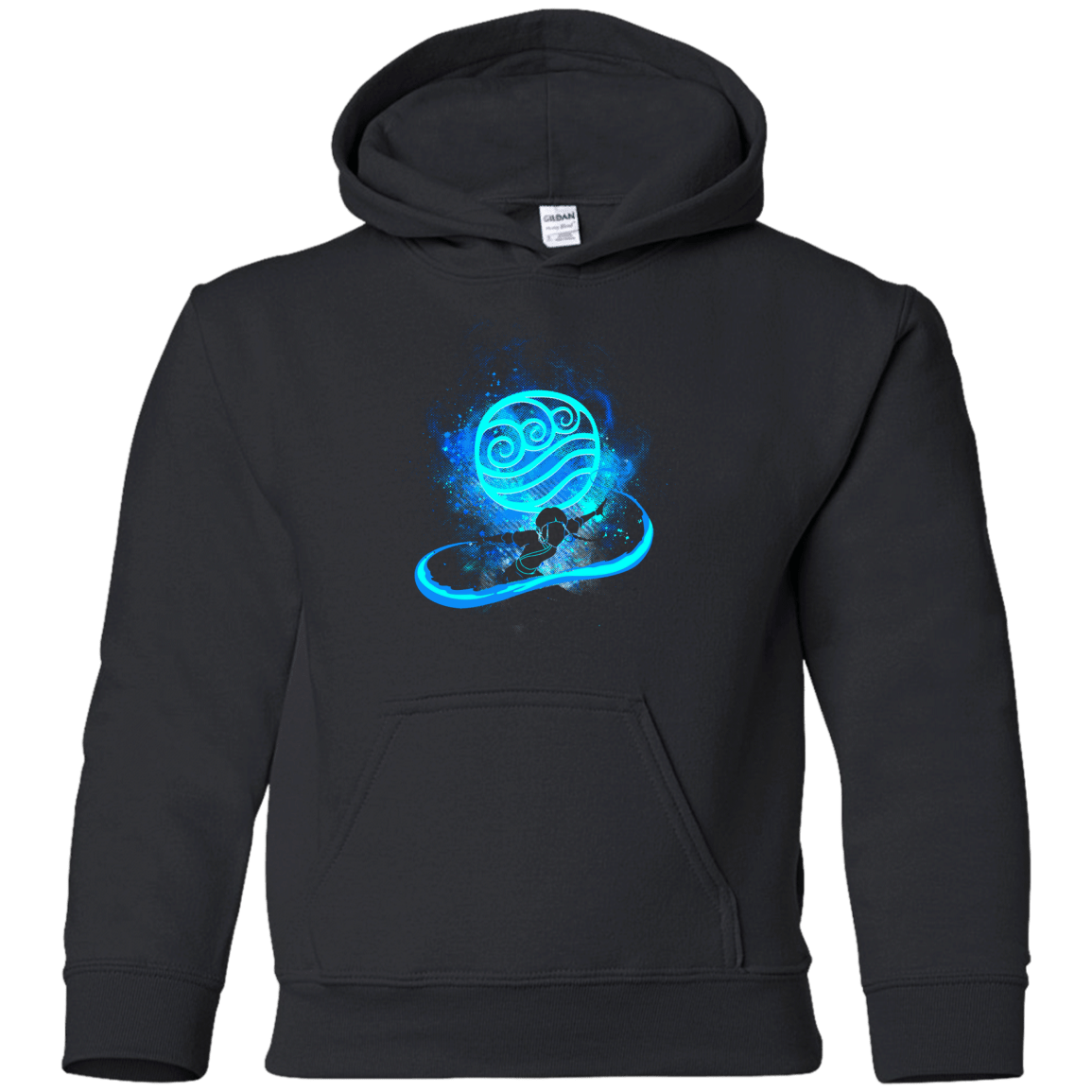 Sweatshirts Black / YS Katara Art Youth Hoodie