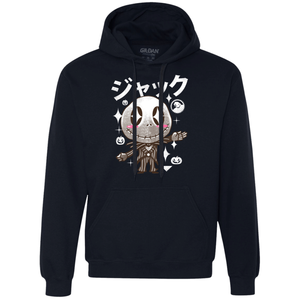 Sweatshirts Navy / Small Kawaii Before Christmas Premium Fleece Hoodie