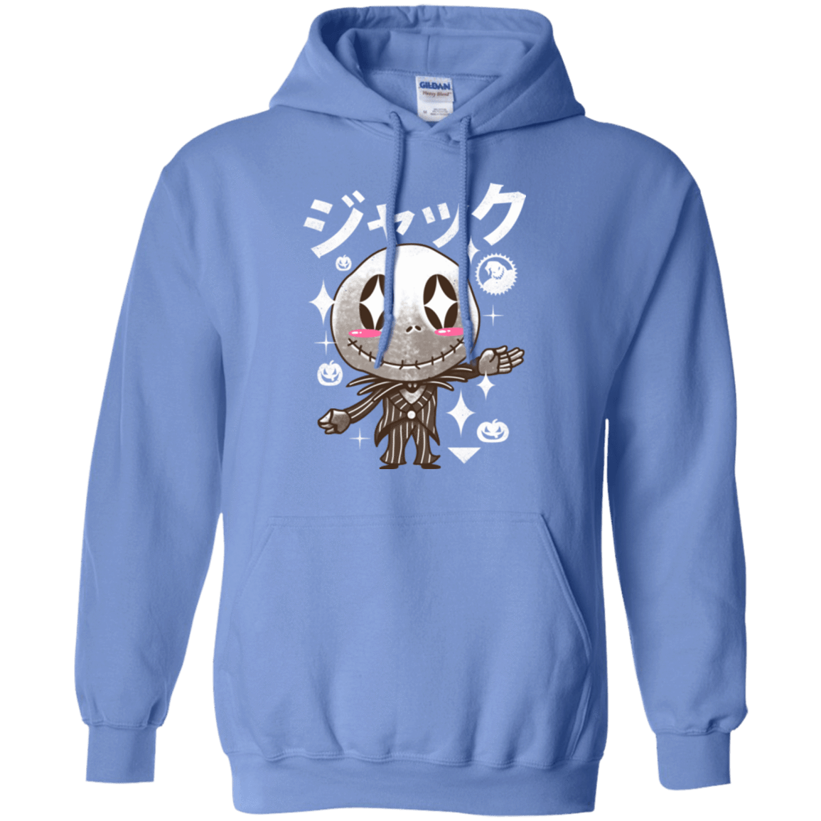 Sweatshirts Carolina Blue / Small Kawaii Before Christmas Pullover Hoodie