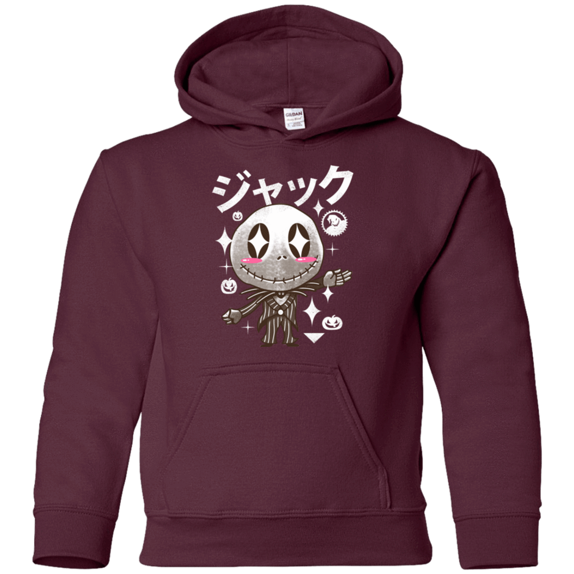 Sweatshirts Maroon / YS Kawaii Before Christmas Youth Hoodie