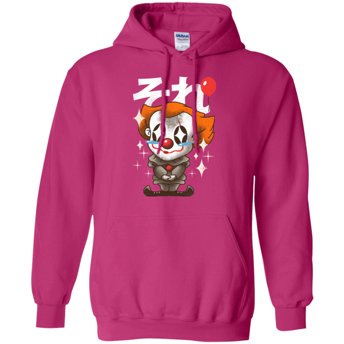 Sweatshirts Heliconia / Small Kawaii Clown Pullover Hoodie