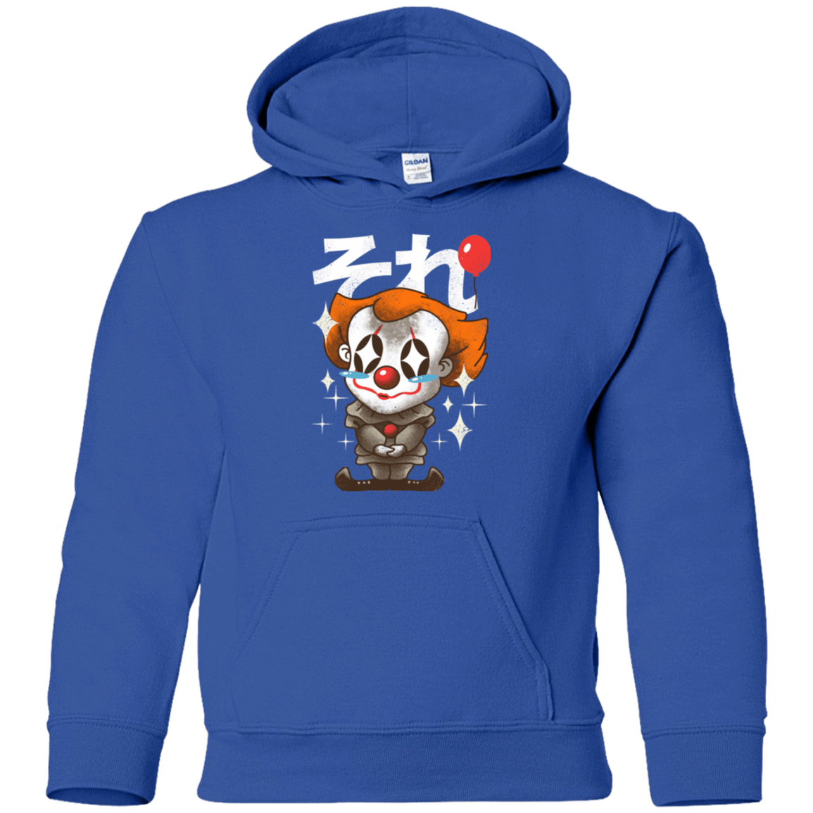 Sweatshirts Royal / YS Kawaii Clown Youth Hoodie