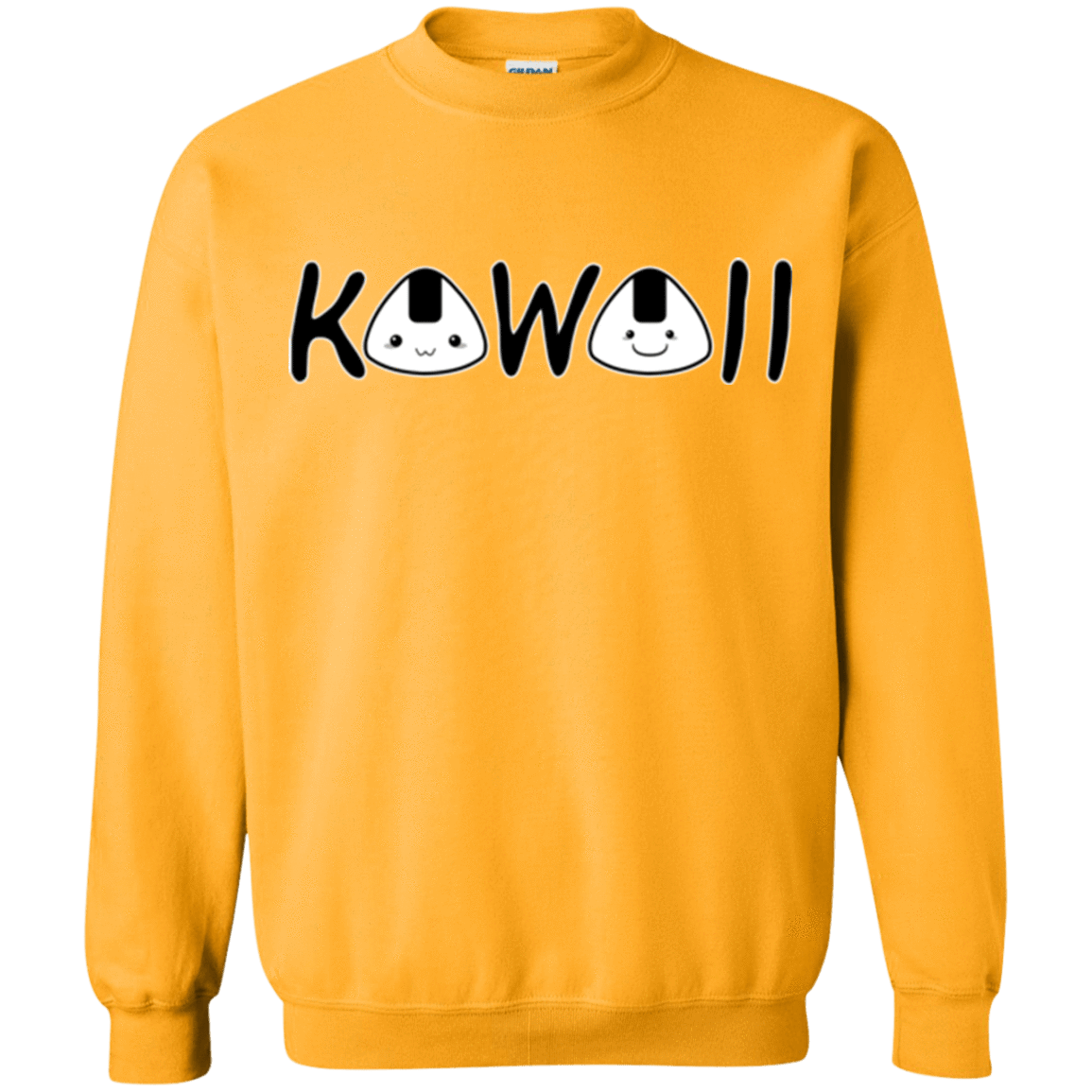 Sweatshirts Gold / Small Kawaii Crewneck Sweatshirt
