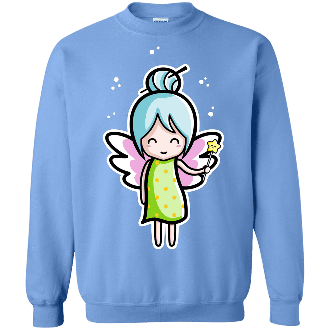Sweatshirts Carolina Blue / S Kawaii Cute Fairy Crewneck Sweatshirt