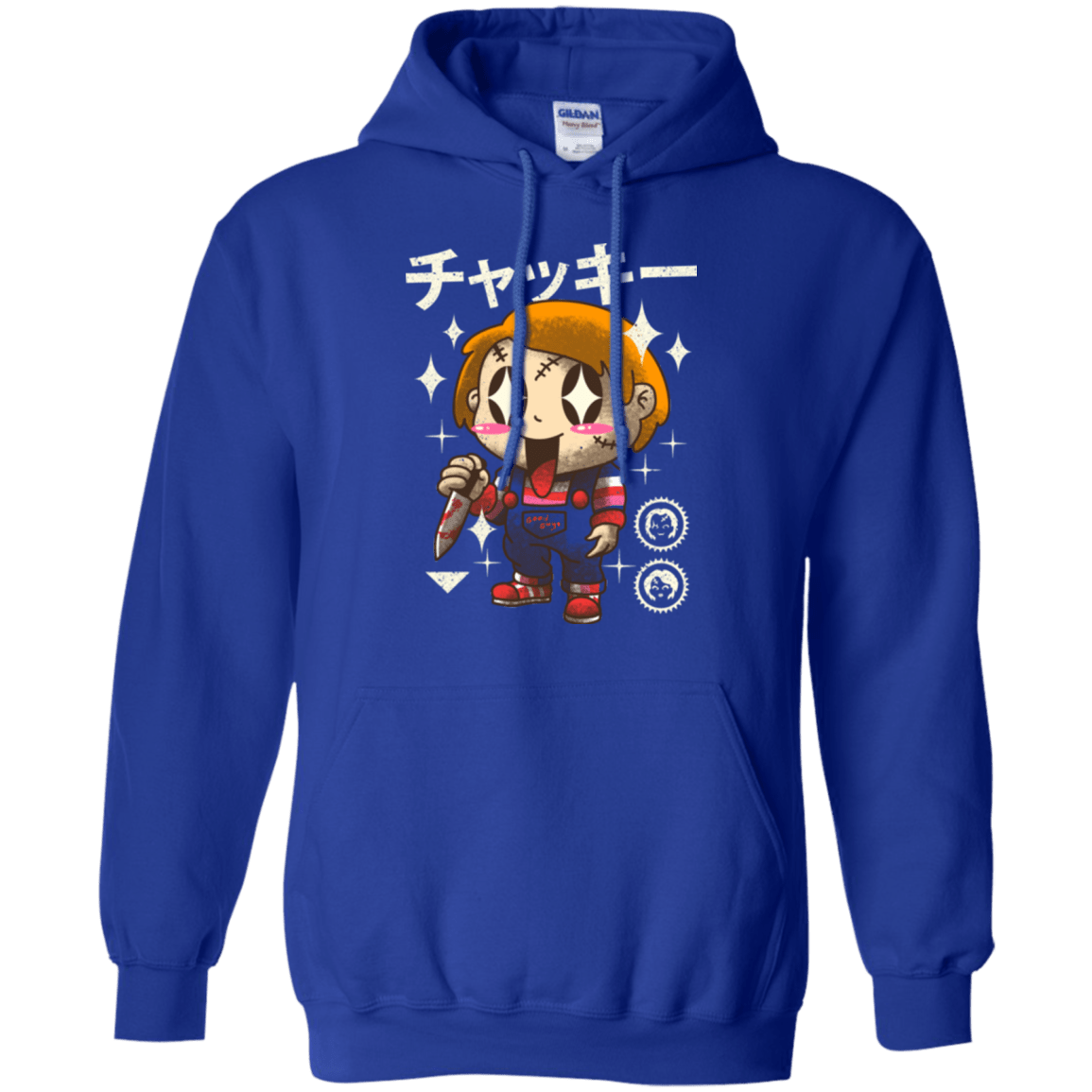 Sweatshirts Royal / Small Kawaii Doll Pullover Hoodie