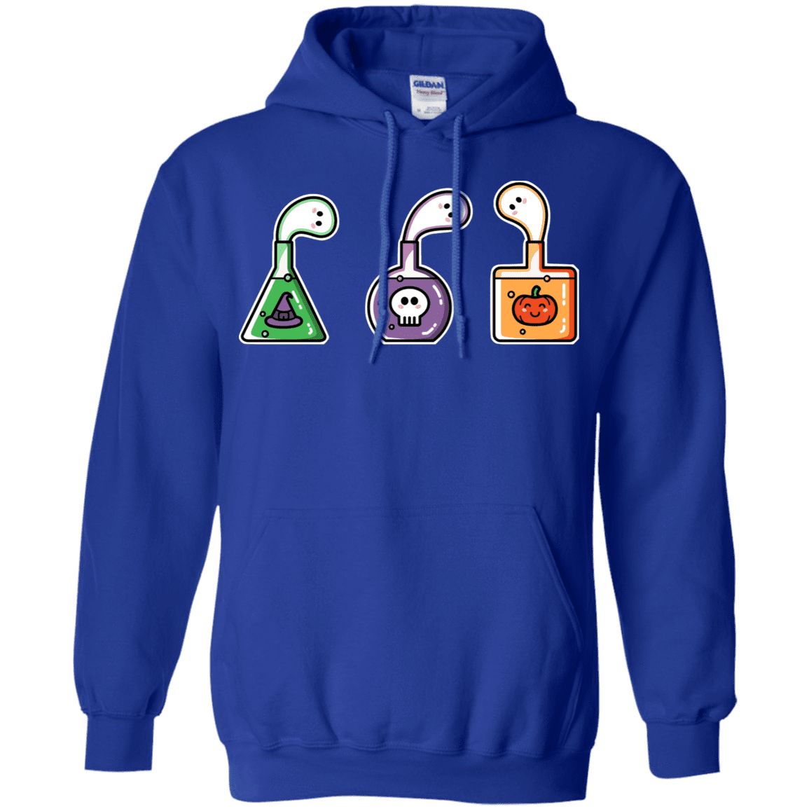 Sweatshirts Royal / S Kawaii Halloween Potions Pullover Hoodie