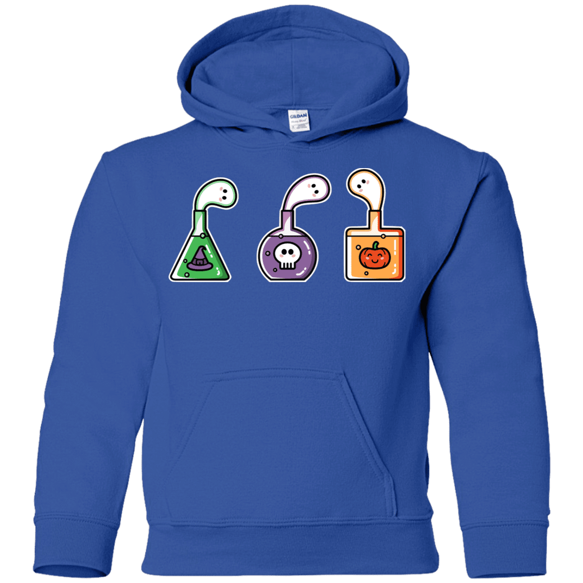 Sweatshirts Royal / YS Kawaii Halloween Potions Youth Hoodie
