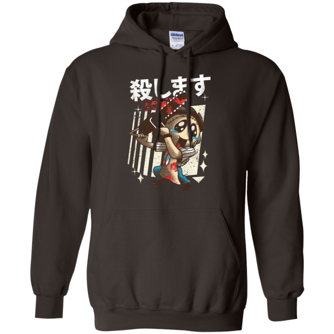 Sweatshirts Dark Chocolate / Small Kawaii Kill Pullover Hoodie