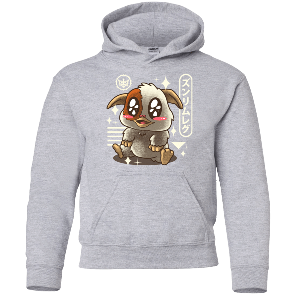 Sweatshirts Sport Grey / YS Kawaii Mogwai Youth Hoodie