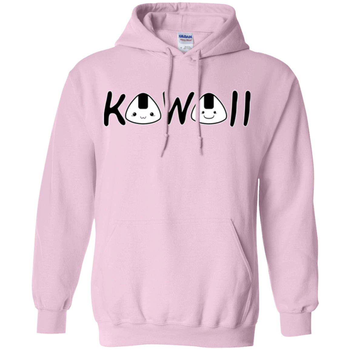 Sweatshirts Light Pink / Small Kawaii Pullover Hoodie