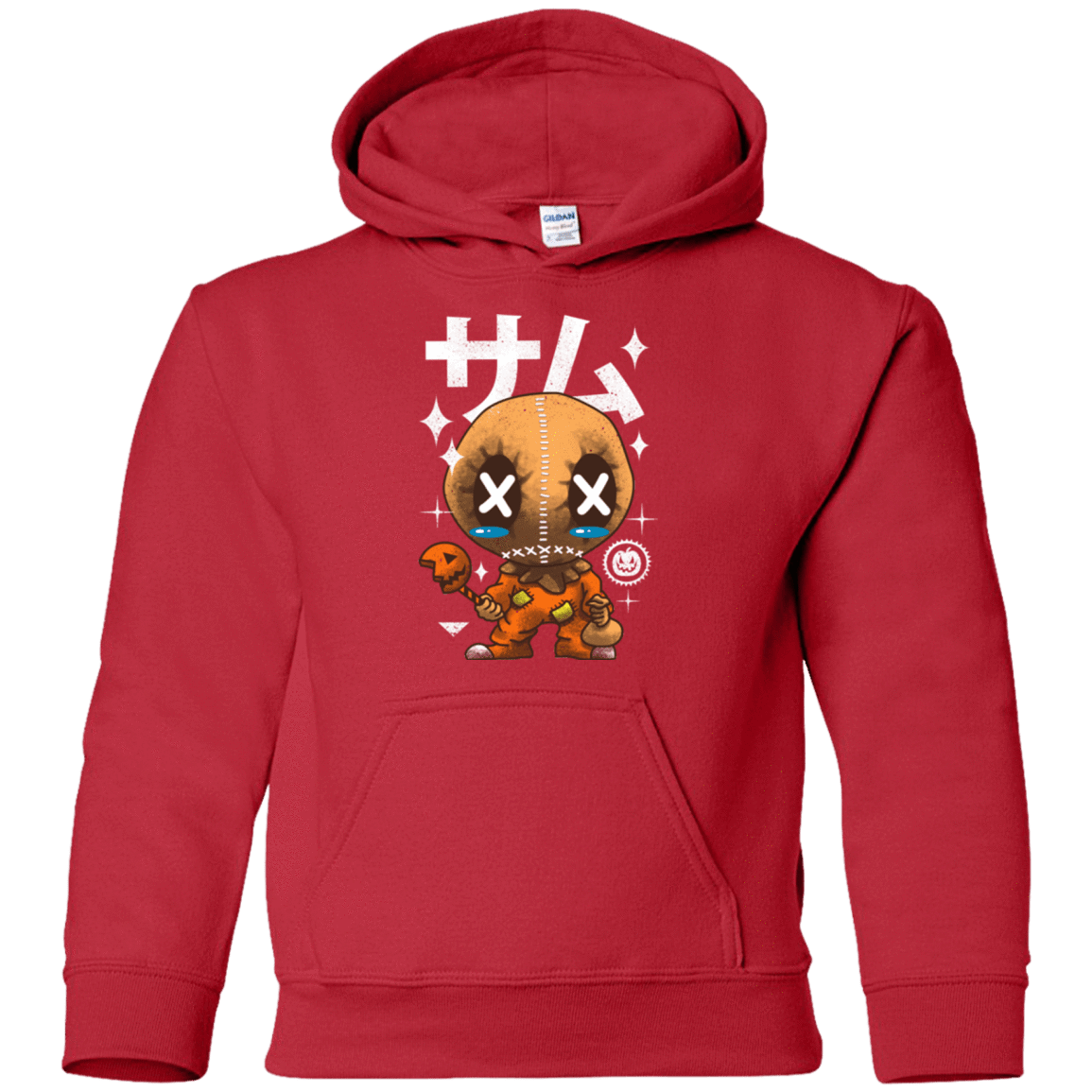 Sweatshirts Red / YS Kawaii Pumpkin Youth Hoodie