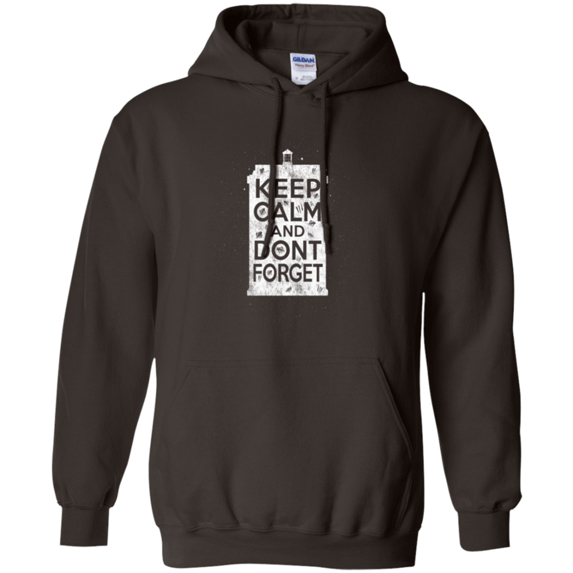 Sweatshirts Dark Chocolate / Small KCDF Tardis Pullover Hoodie