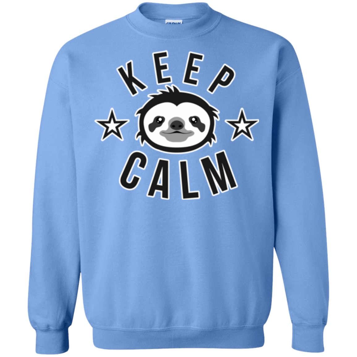 Sweatshirts Carolina Blue / Small Keep Calm Crewneck Sweatshirt