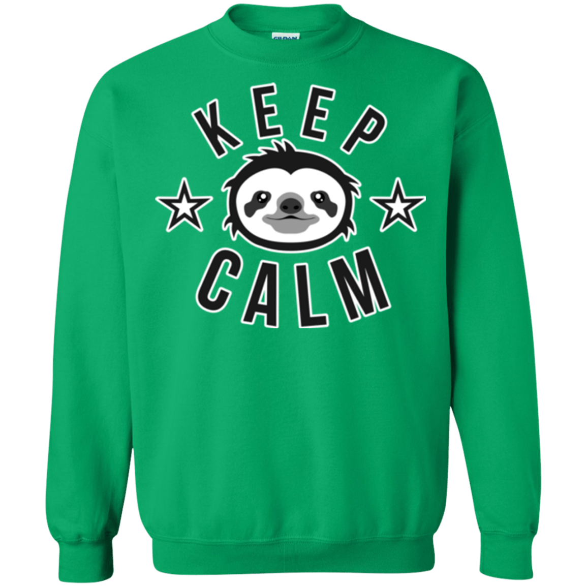 Sweatshirts Irish Green / Small Keep Calm Crewneck Sweatshirt