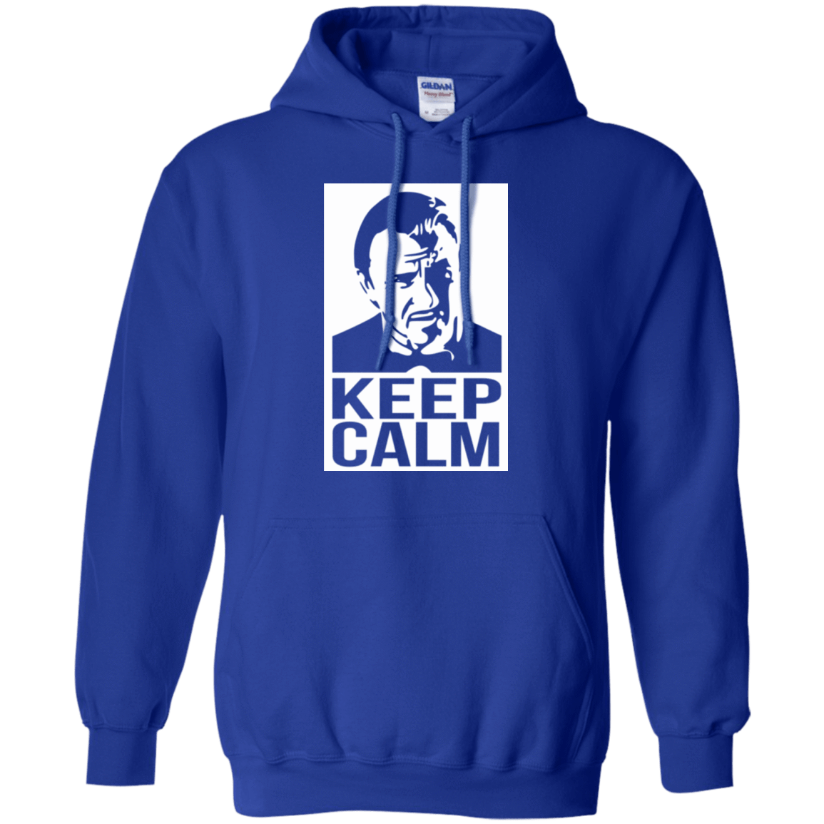 Sweatshirts Royal / Small Keep Calm Mr. Wolf Pullover Hoodie