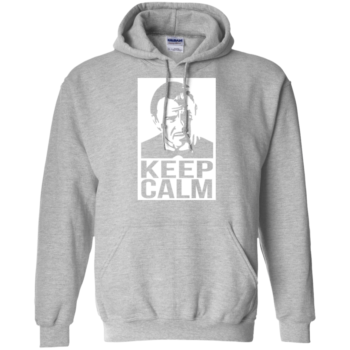 Sweatshirts Sport Grey / Small Keep Calm Mr. Wolf Pullover Hoodie