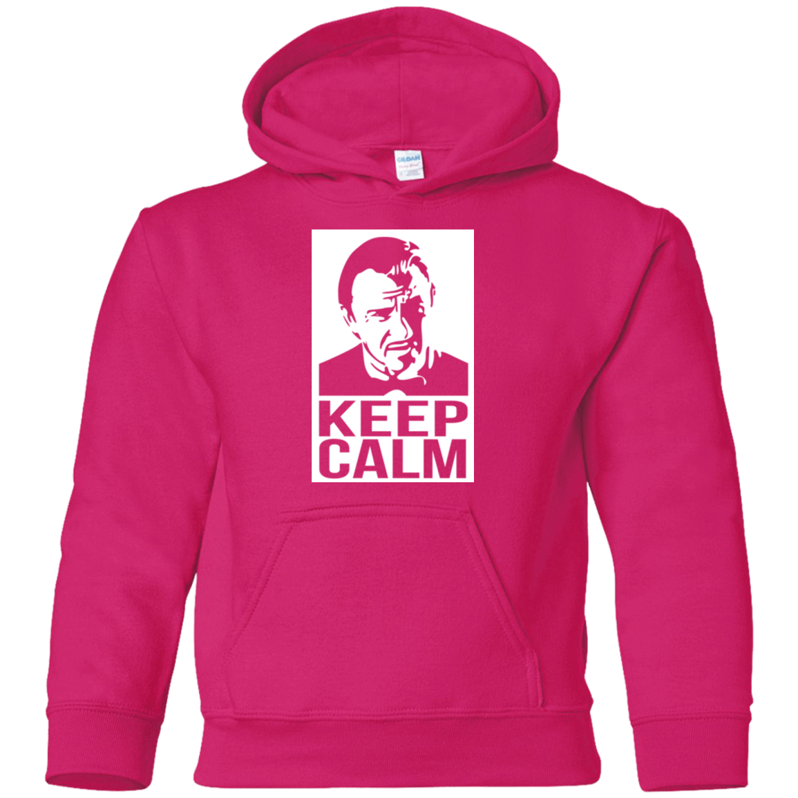 Sweatshirts Heliconia / YS Keep Calm Mr. Wolf Youth Hoodie