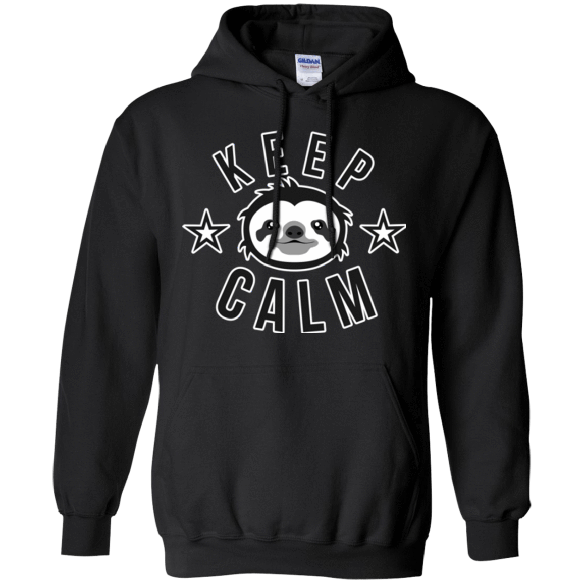 Sweatshirts Black / Small Keep Calm Pullover Hoodie