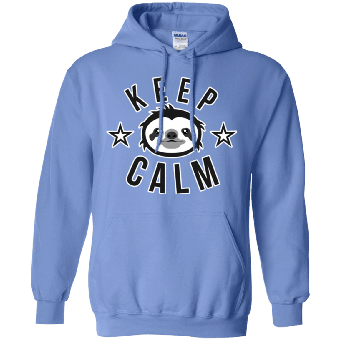 Sweatshirts Carolina Blue / Small Keep Calm Pullover Hoodie