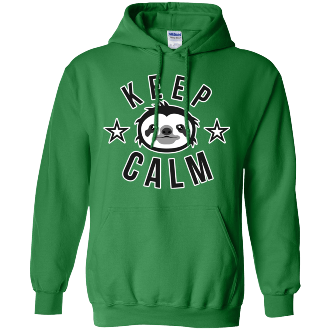 Sweatshirts Irish Green / Small Keep Calm Pullover Hoodie