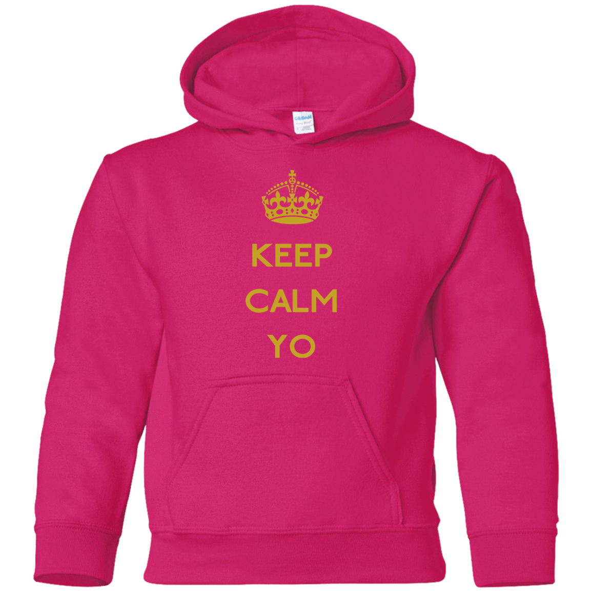 Sweatshirts Heliconia / YS Keep Calm Yo Youth Hoodie