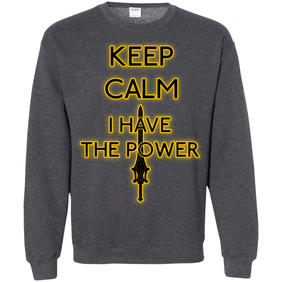Sweatshirts Dark Heather / Small Keep have the Power Crewneck Sweatshirt