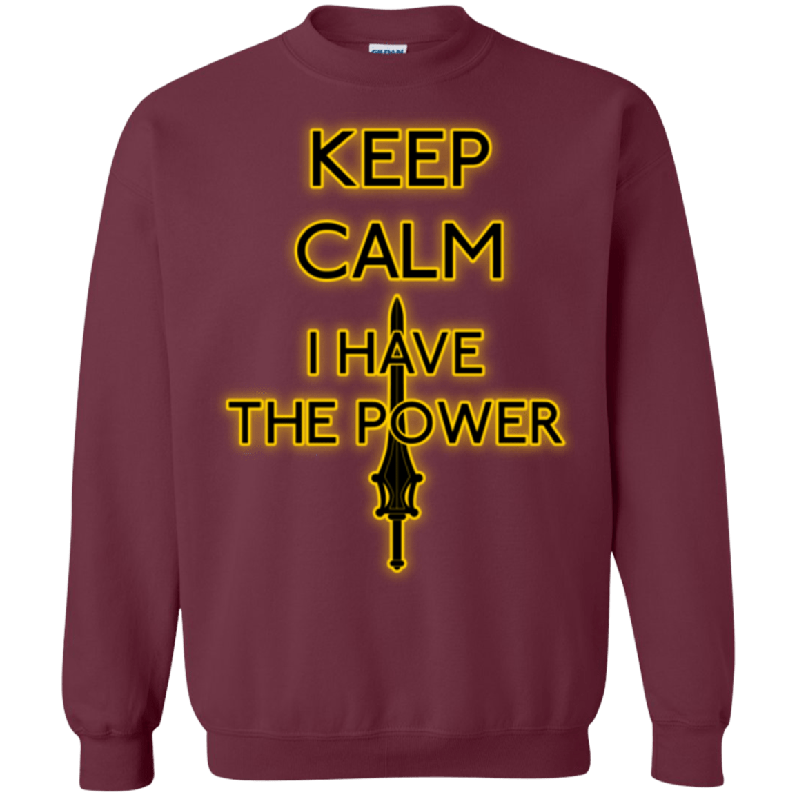 Sweatshirts Maroon / Small Keep have the Power Crewneck Sweatshirt