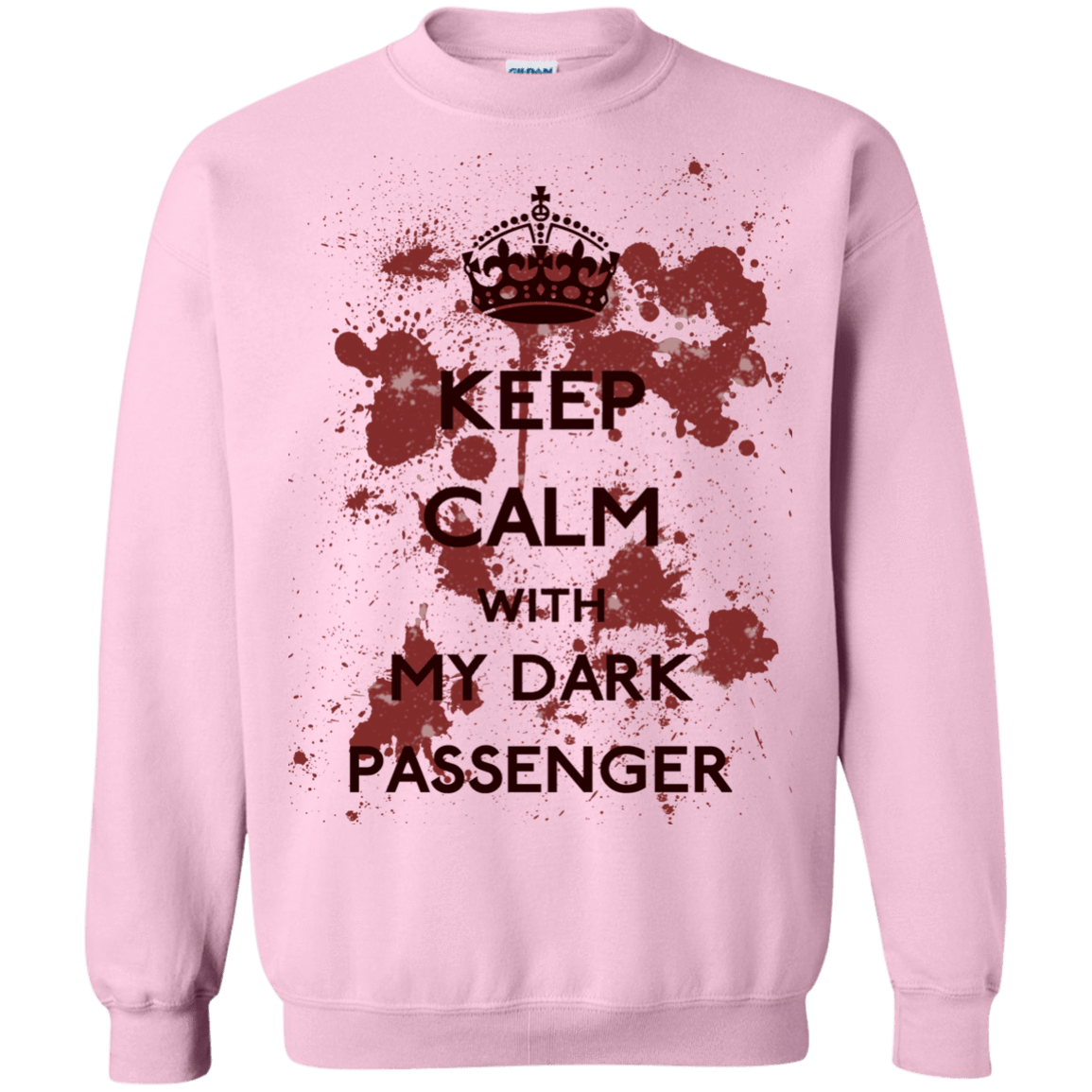 Sweatshirts Light Pink / Small Keep passenger Crewneck Sweatshirt