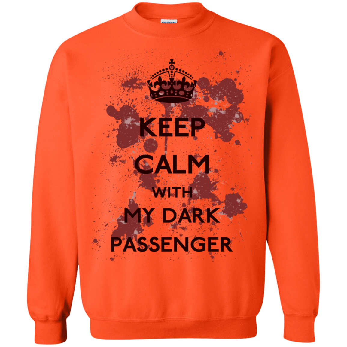 Sweatshirts Orange / Small Keep passenger Crewneck Sweatshirt