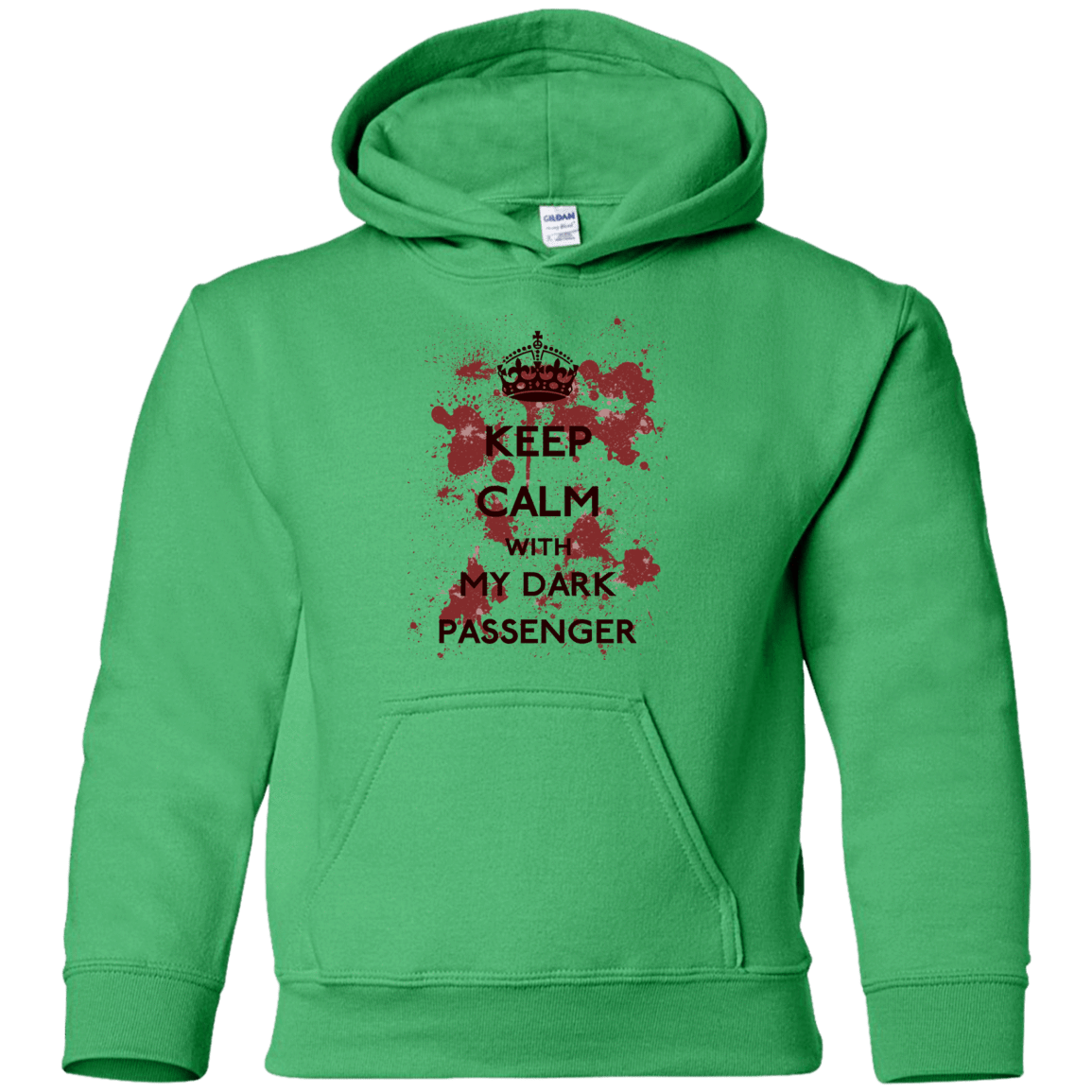 Sweatshirts Irish Green / YS Keep passenger Youth Hoodie