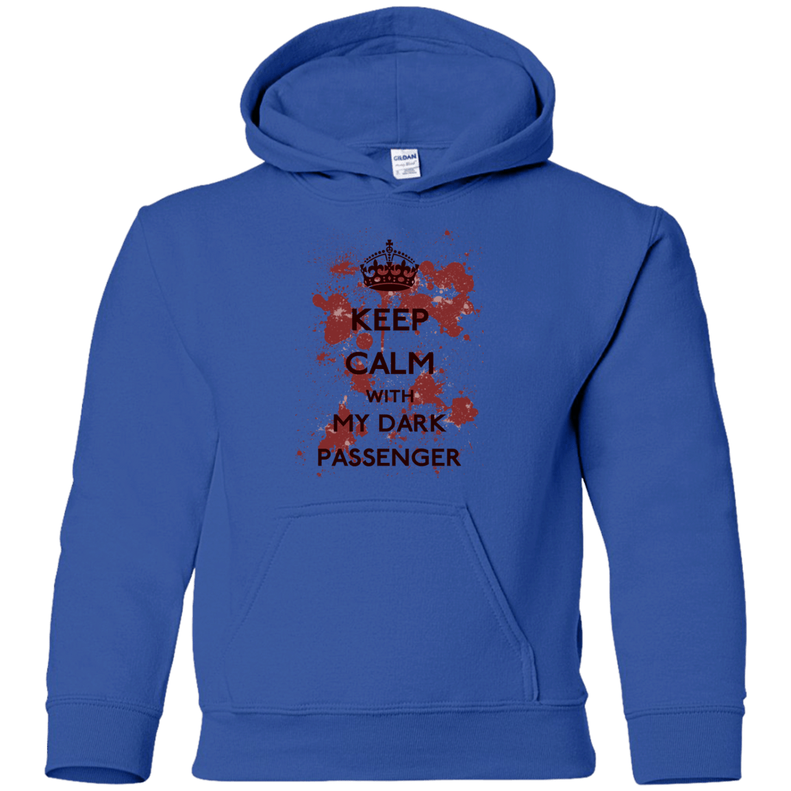 Sweatshirts Royal / YS Keep passenger Youth Hoodie