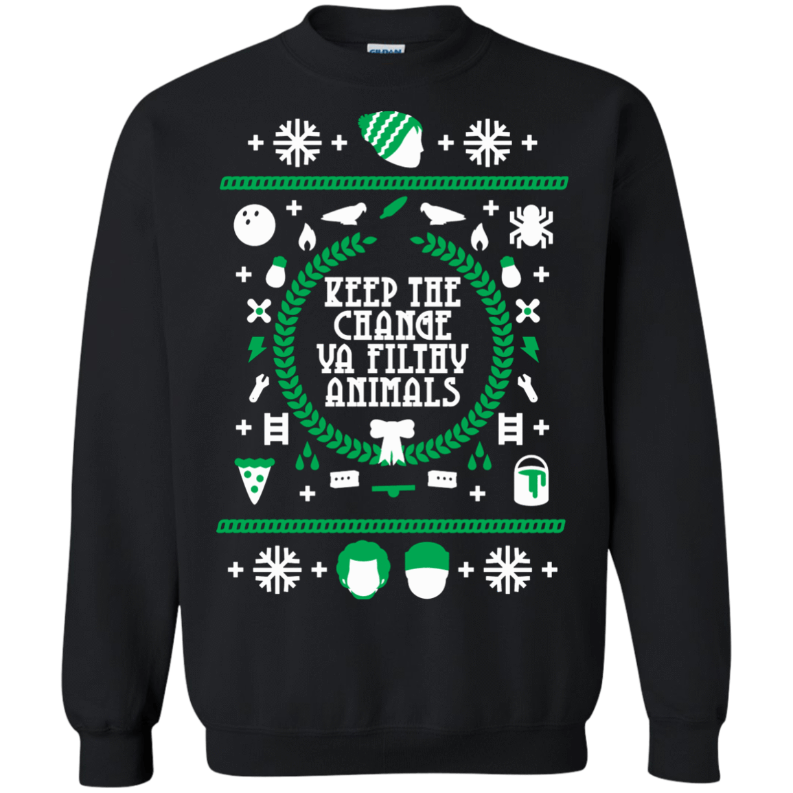 Sweatshirts Black / Small Keep The Change Crewneck Sweatshirt