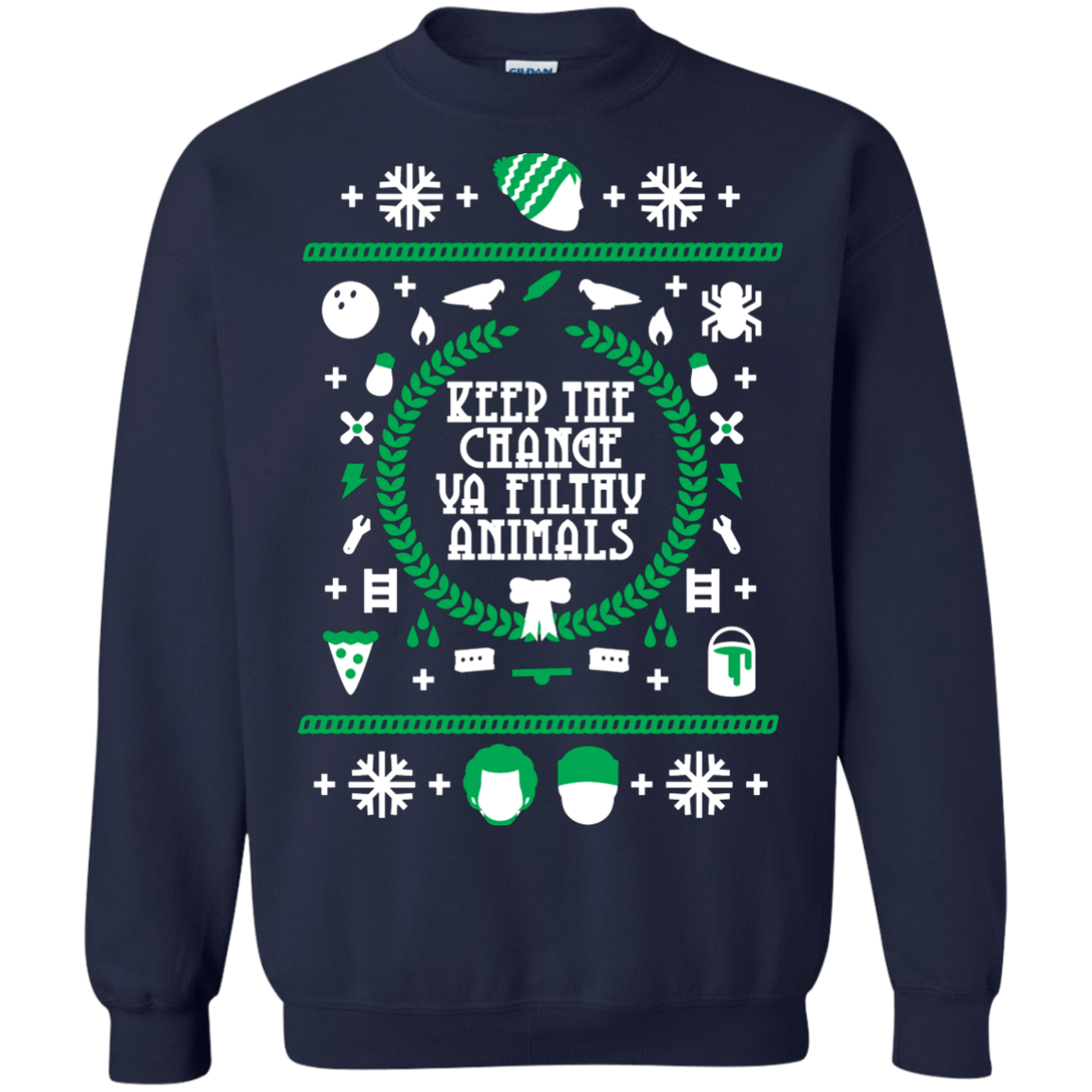 Sweatshirts Navy / Small Keep The Change Crewneck Sweatshirt
