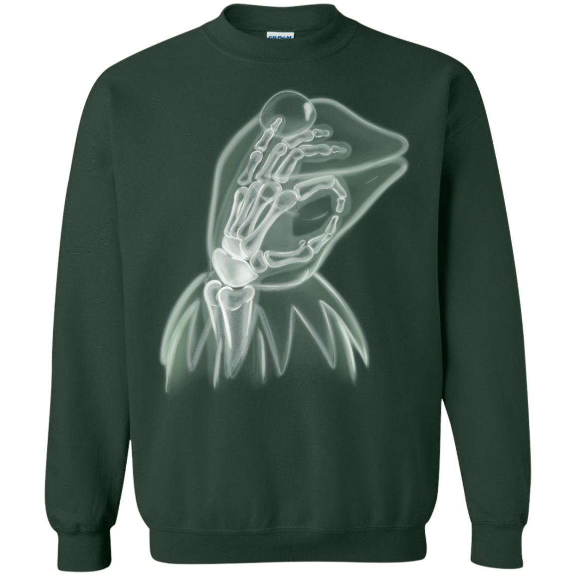 Sweatshirts Forest Green / S Kermit the Troll Crewneck Sweatshirt