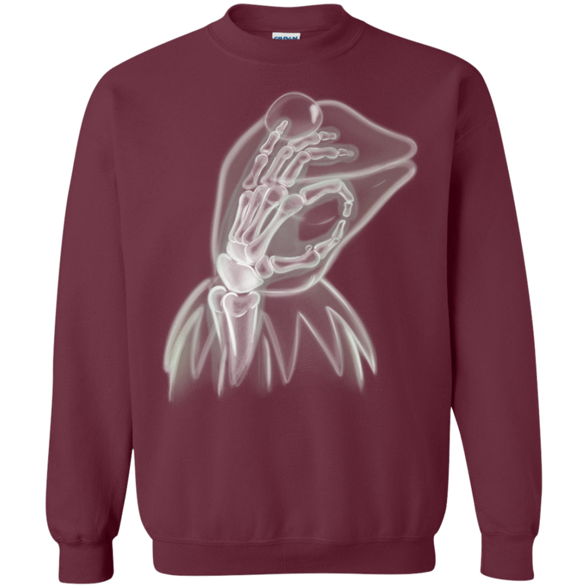 Sweatshirts Maroon / S Kermit the Troll Crewneck Sweatshirt